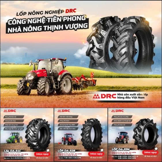 Vỏ Lốp máy kéo - DRC